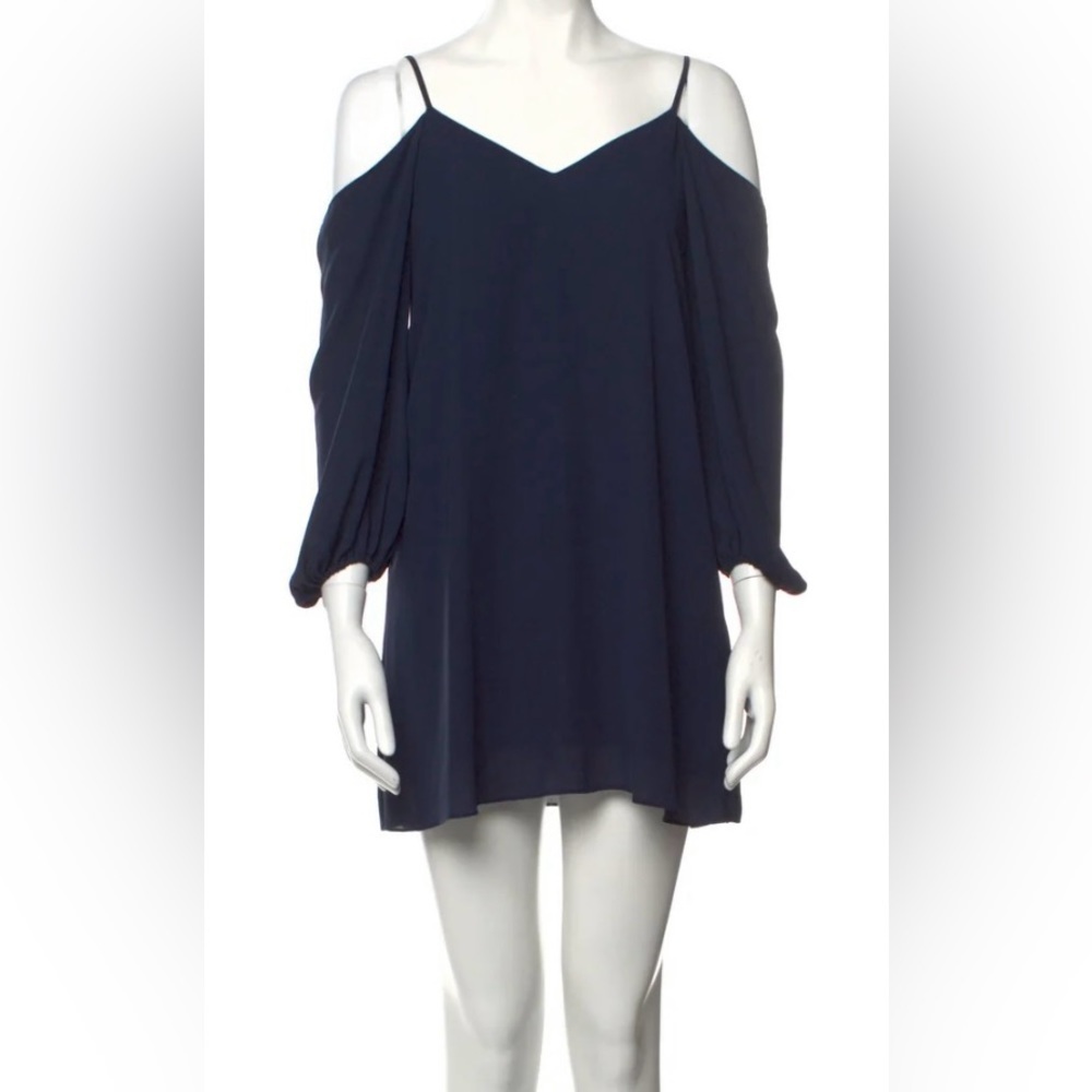 Alice & Olivia Women’s Off-The-Shoulder Mini Dress Size S